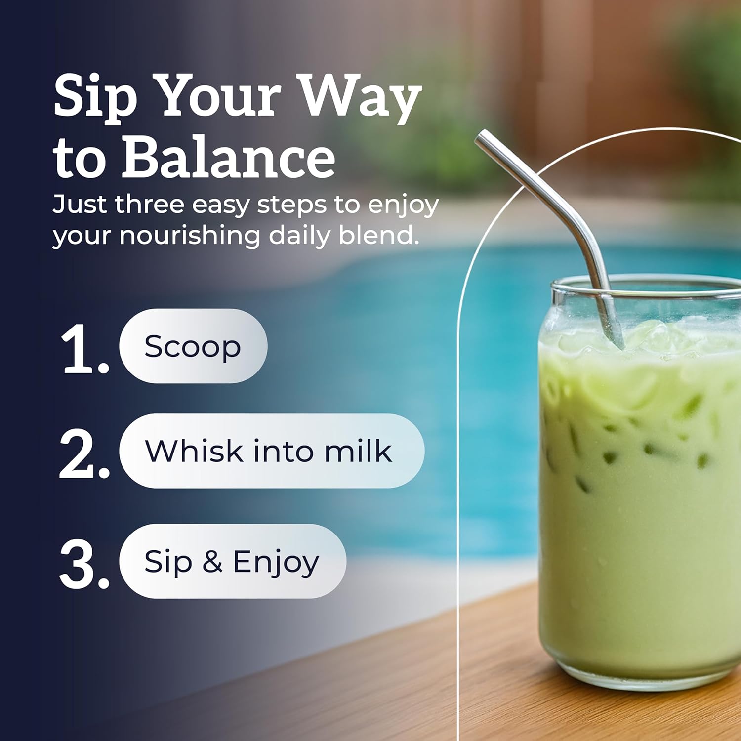 How to Use Image: Hottea Mama matcha latte powder mixed drink 200g