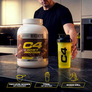 How to Use Image: Cellucor C4 whey protein mixing scoop chocolate 1.61kg