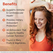 Lifestyle Image: Jarrow Formulas Quercetin 500mg veggie capsules daily use lifestyle