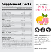 Kaged Original supplement powder nutrition label 564g on white background