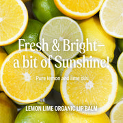 Dr. Bronner's Lemon Lime Organic Lip Balm tube 4g ingredients