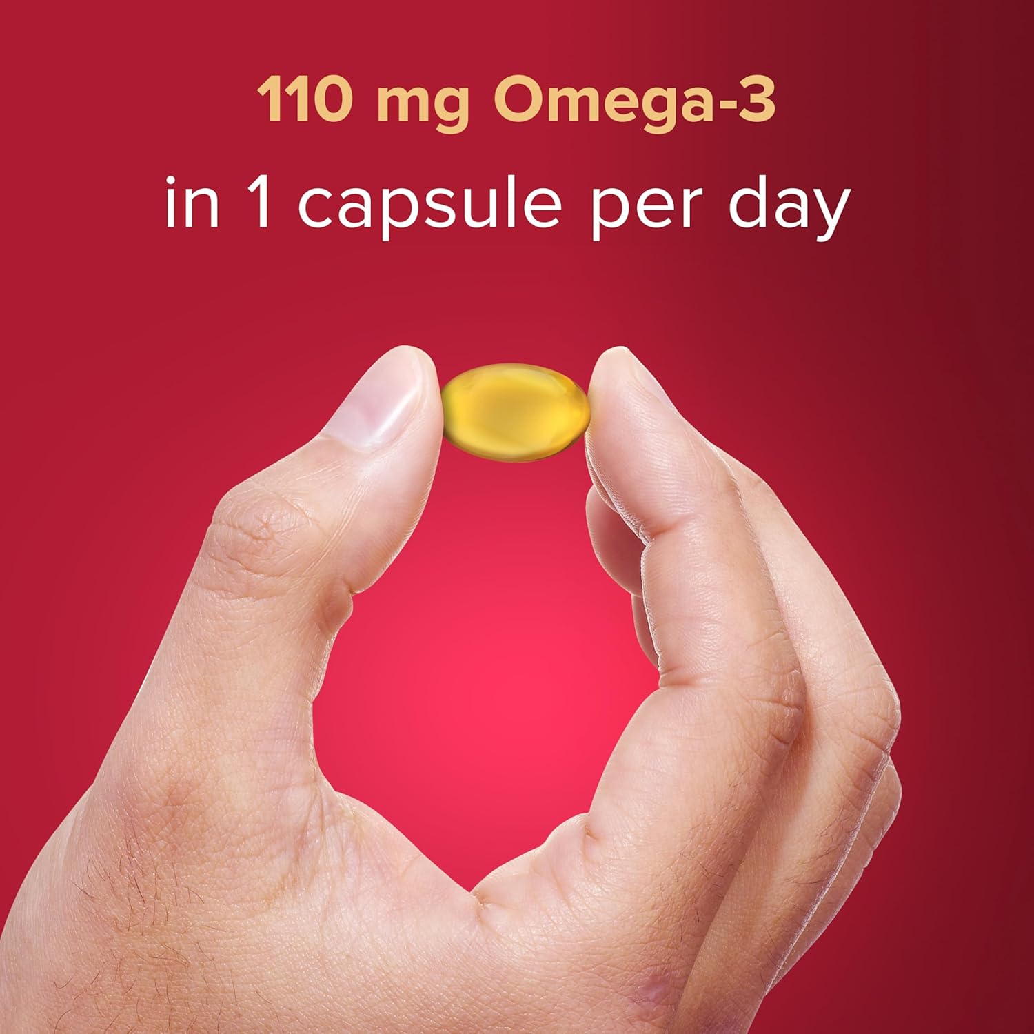 Seven Seas Cod Liver Oil Plus Multivitamins single and clear Seven Seas one-a-day capsule.