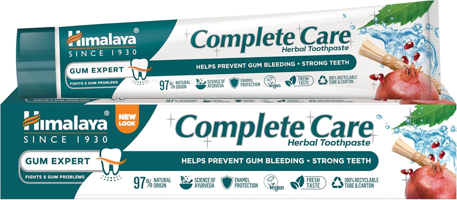 Himalaya Complete Care herbal toothpaste neem miswak tube & box 75ml