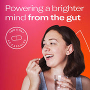 Bio-Kult Brighten Probiotic Capsules with Vitamins & Zinc - 2 Capsules per day.