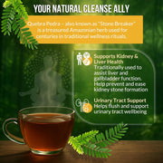 Rio Amazon Quebra Pedra Tea Infusion ingredient information herbal tea 40 teabags