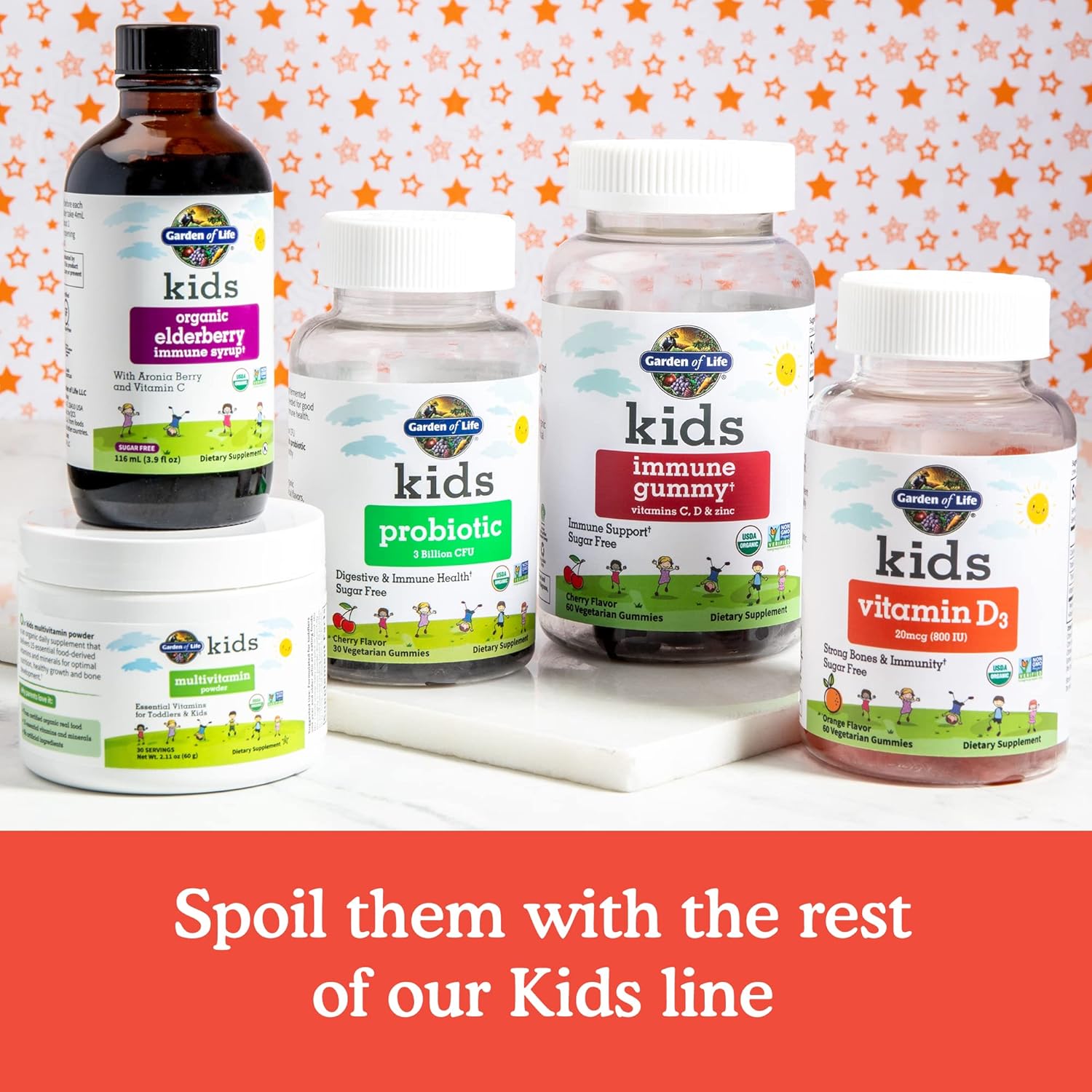 Garden of Life Kids Gummies otehr variants.