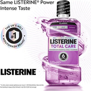 Listerine Total Care Intense Mint Mouthwash oral rinse bottle 500ml oral care use
