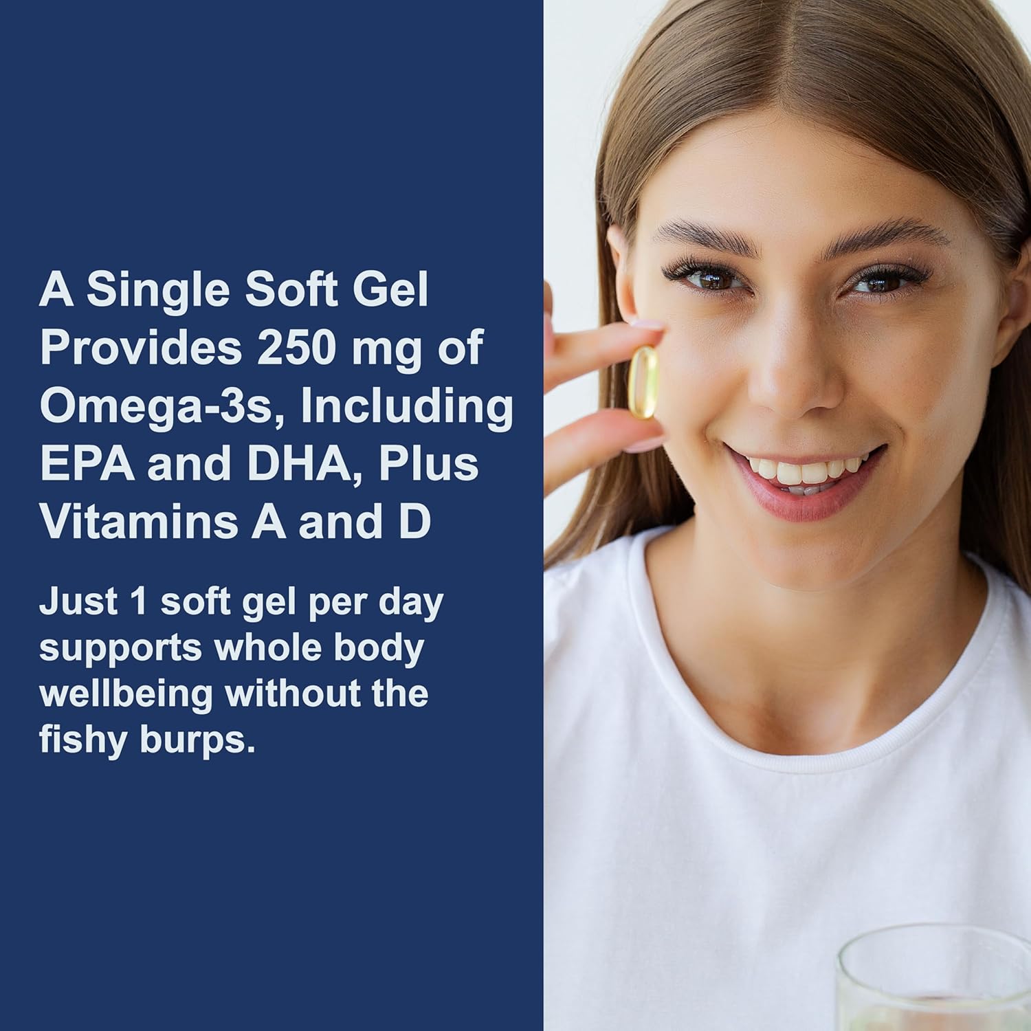 How to Use: Carlson Cod Liver Oil softgel capsules daily use omega supplement