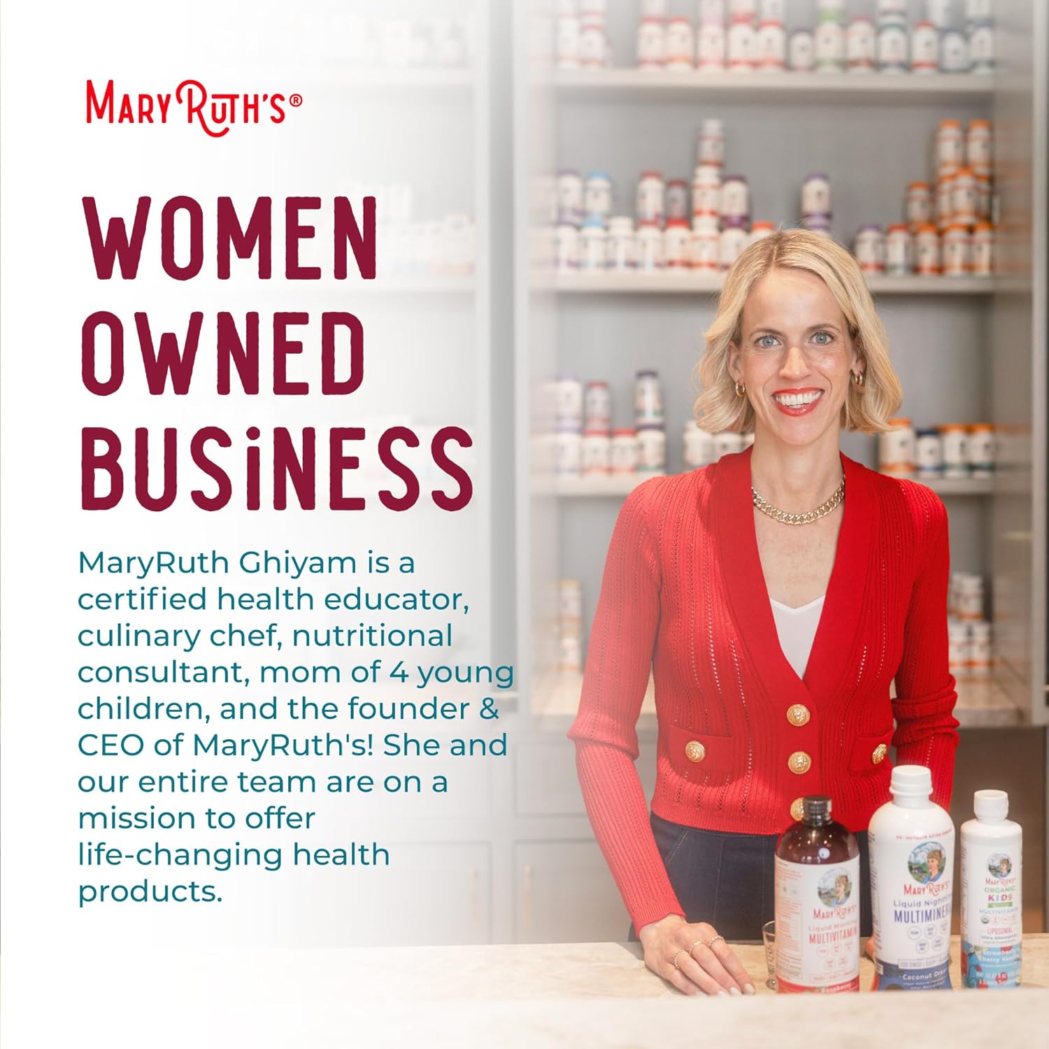 MaryRuth’s Organic Hair Skin Nails Vegan Gummies