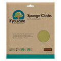 If You Care 100 % Naturschwammtücher – Wiederverwendbar & Waschbar – 5er-Pack