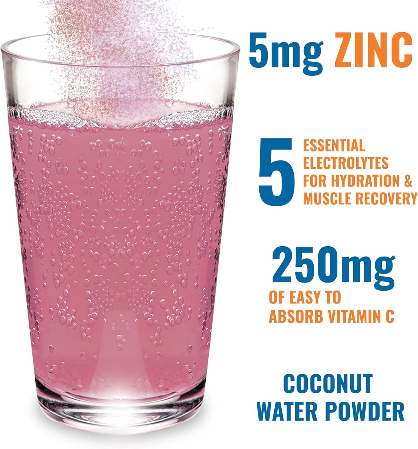 How to Use: Ener-IV electrolyte drink mix powder mixing instructions 154.35g on white background