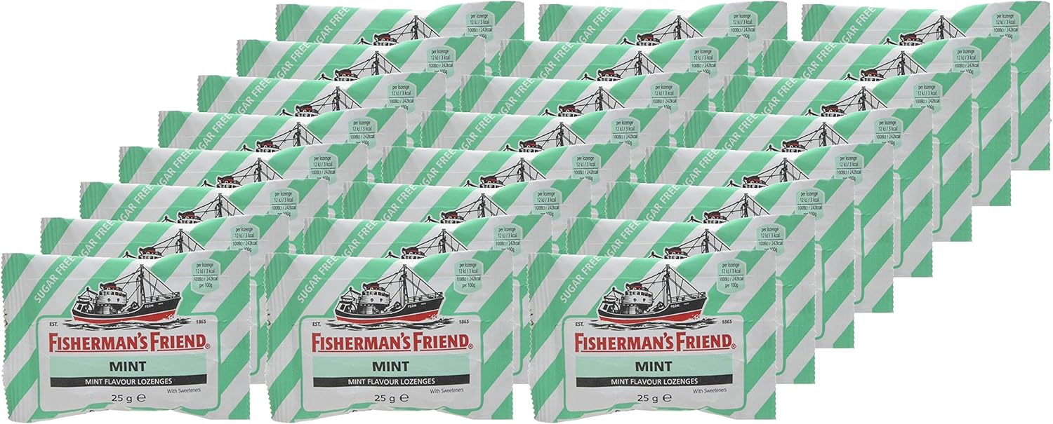 Fisherman’s Friend Mint Flavour Lozenges – 24 Sachets