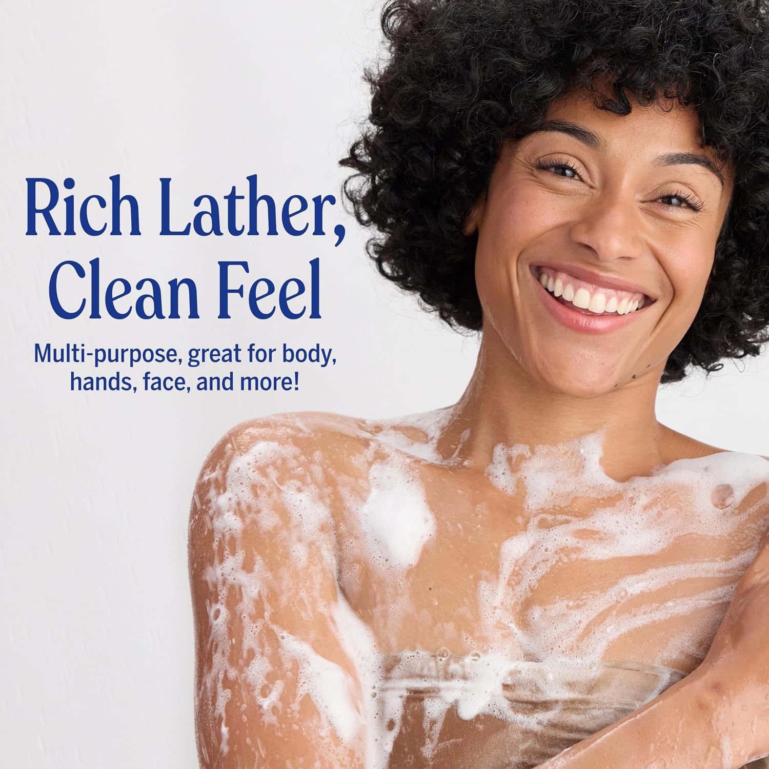 Dr. Bronner's Lavender Pure-Castile Liquid Soap bottle, lavender scent, 945ml, how to use