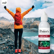 Potter's Herbals Comfrey & Eucalyptus Massage Oil - 75ml