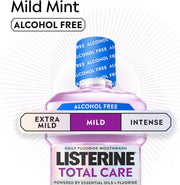 Listerine Total Care Alcohol Free Mild Mint Mouthwash oral rinse bottle 500ml oral care use