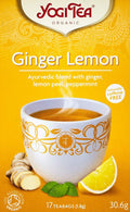 Yogi Tea Té Herbal Orgánico de Jengibre y Limón - 17 x 1.8g