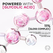 L'Oréal Paris Elvive Glycolic Gloss Conditioner 150ml ingredient panel with Glycolic Acid