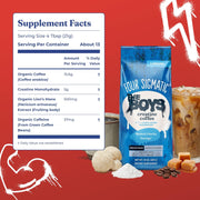 Four Sigmatic The Boys Creatine Coffee ingredients information 283g