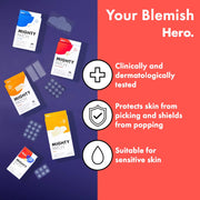 Hero Mighty Patch Original - Day & Night Hydrocolloid Acne Patches - 36 Count variants.