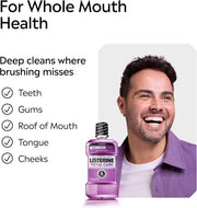 Listerine Total Care Intense Mint Mouthwash oral rinse bottle 500ml how to use