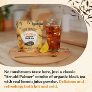 Four Sigmatic Organic Black Tea, L-Theanine & Lion's Mane, Lemon - 60g