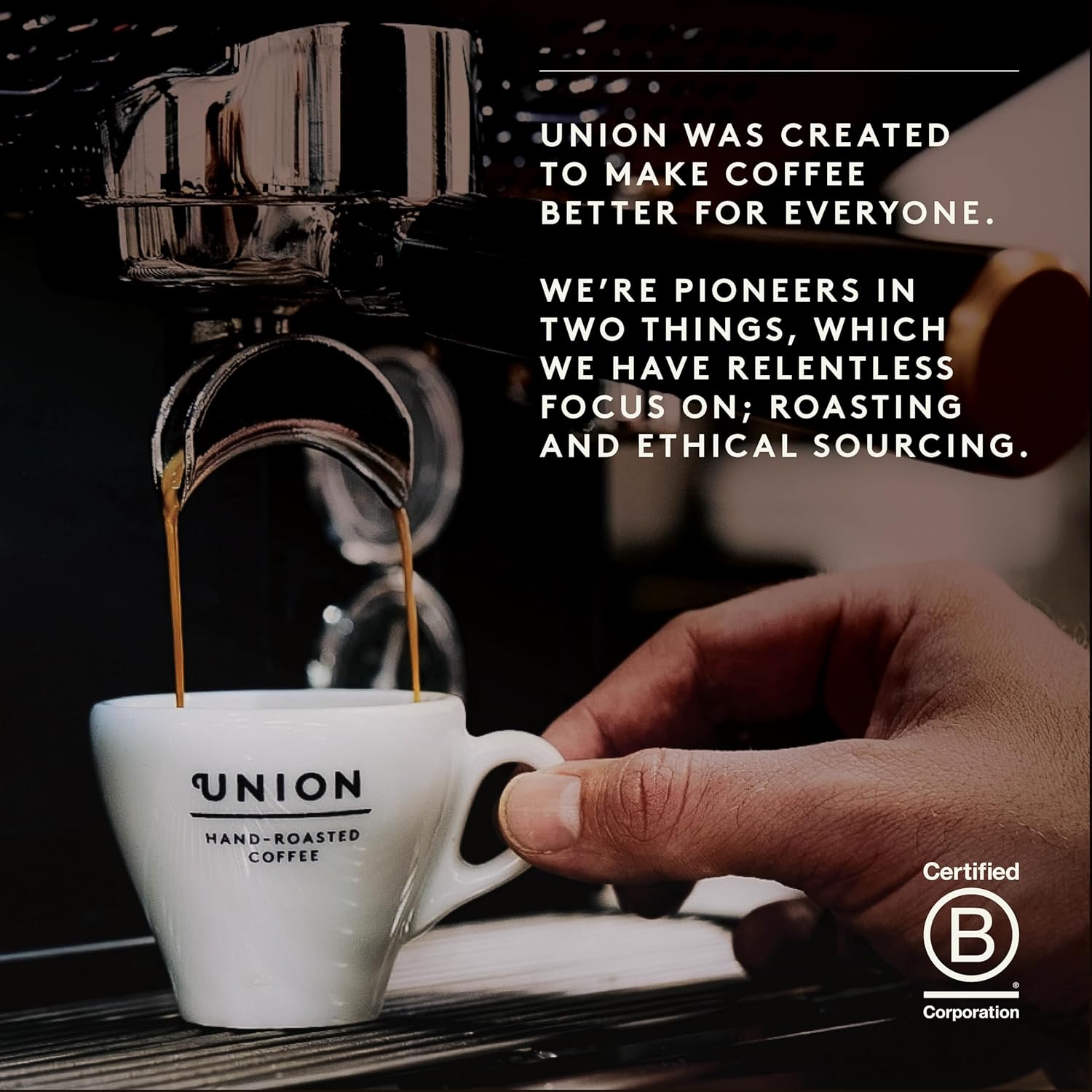 Union Natural Spirit Organic Blend Ground Coffee for Cafetiere - 200g
