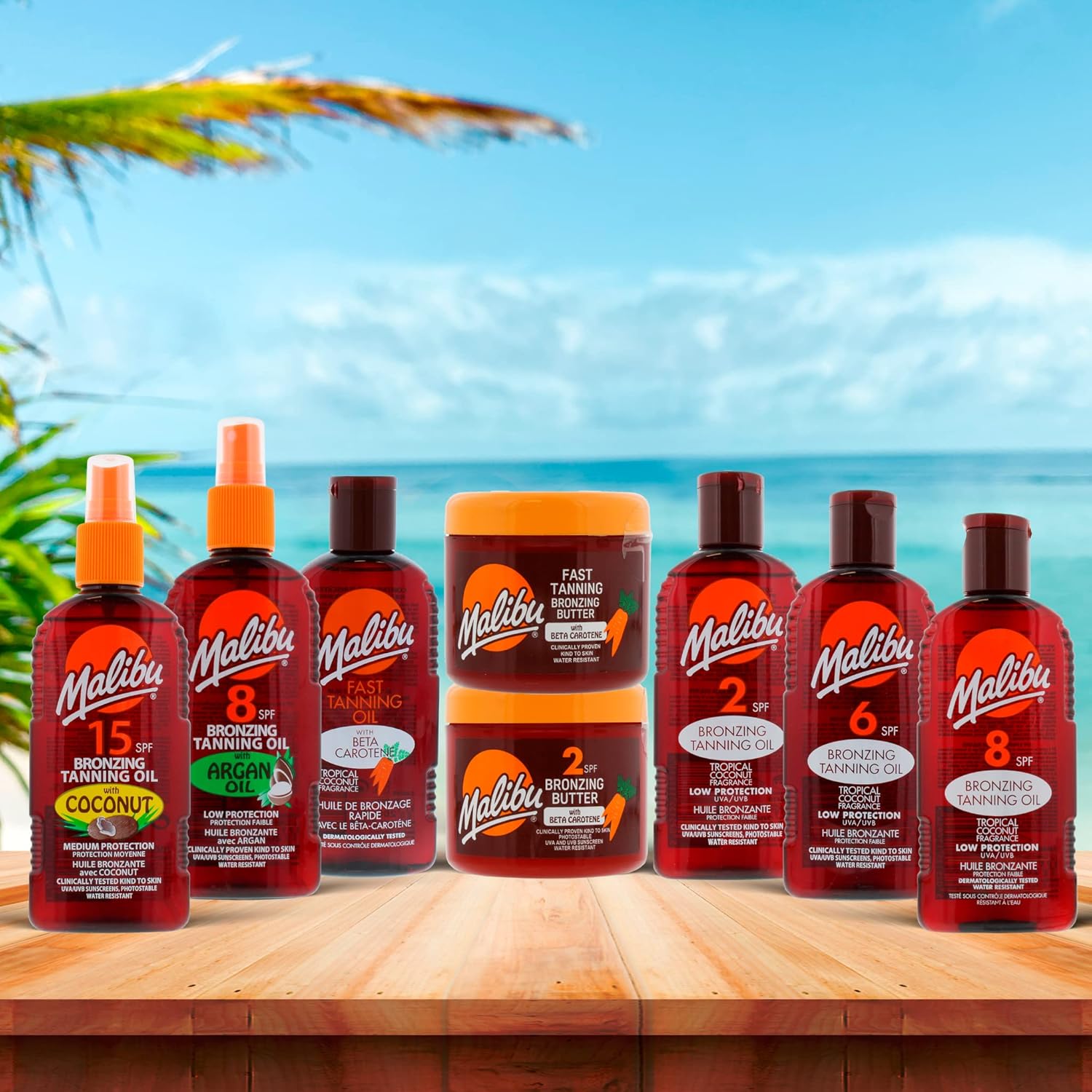 Malibu SPF4 Bronzing Butter with Carotene & Argan Oil – 300ml