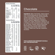 Huel Ready-to-Drink Chocolate meal drink nutrition ingredients label bottle 500ml 8 pack