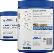 Applied Nutrition Creatine Monohydrate barcode packaging 500g
