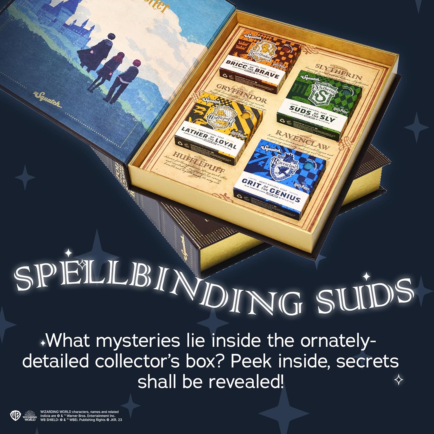 Dr. Squatch x Harry Potter Hufflepuff Lather of the Loyal Bar Soap - 141g