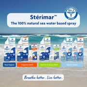 Sterimar Hayfever & Allergy Relief Nasal Spray with Manganese, spray bottle packaging, unflavoured, 100ml, & other variants