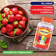 Lifestyle Image: Haliborange multivitamin softies strawberry gummies daily routine 90 count