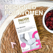 Lifestyle Image: ProVen probiotics for women 17.5 billion capsules daily supplement lifestyle