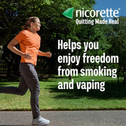 Lifestyle/use image: Nicorette Icy White gum discreet daily use 