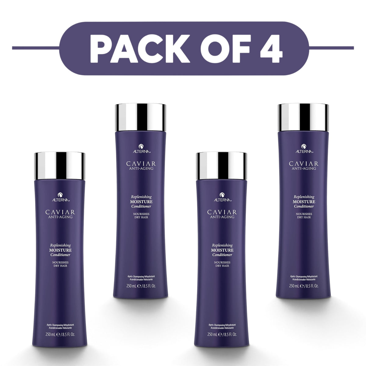 Alterna CAVIAR Replenishing Moisture Conditioner 250ml Pack of 4