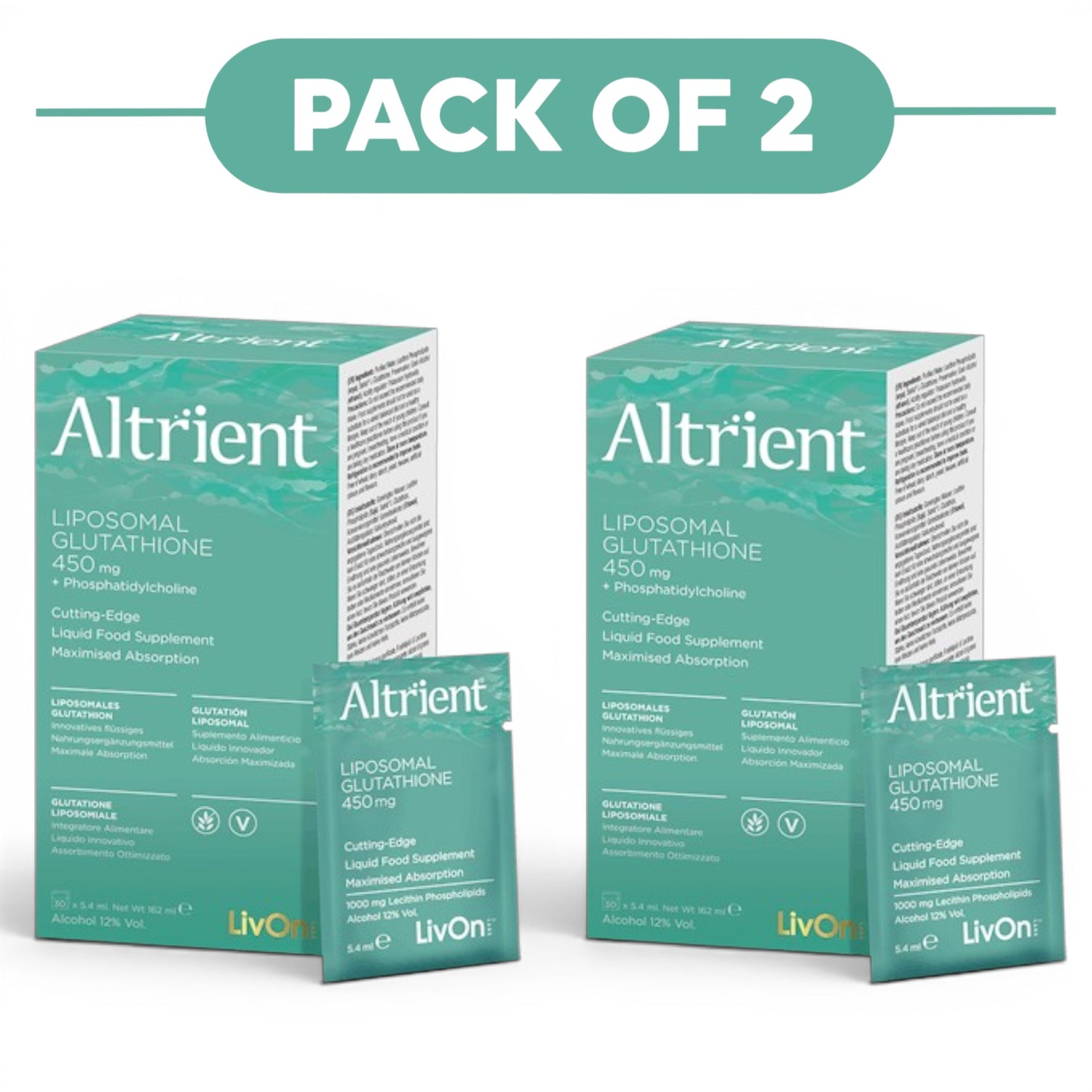 Altrient liposomaler Glutathion 450 mg -30 Beutel