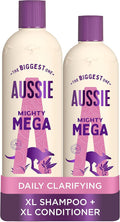 Ensemble shampooing et après-shampooing Aussie Mighty Mega 675ml + 470ml