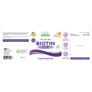 Barcode image: Swedish Nutra biotin liquid 500ml barcode packaging