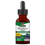 Nature's Answer Blueberry Fruit Extract Alcohol-Free 60ml liquid supplement front label