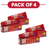 Deep Heat Pain Relief Heat Rub 67g Pack of 4