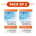 Doctor's Best SAM-e, Doppia Forza, 400 mg per Dose, 60 Compresse Rivestite Enteriche
