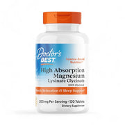 Doctor's Best High Absorption Magnesium – 200mg, 120 - 240 Tablets