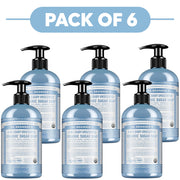 Dr. Bronner's Baby Unscented 4-in-1 Organic Sugar Soap 355ml Pack of 6