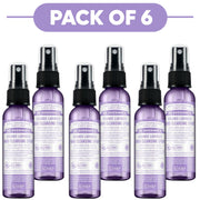 Dr. Bronner's Organic Lavender Hand Cleansing Spray 60ml Pack of 6