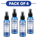 Dr. Bronner's Organic Peppermint Hand Cleansing Spray 60ml Pack of 4