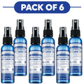 Dr. Bronner's Organic Peppermint Hand Cleansing Spray 60ml Pack of 6