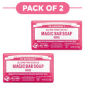 Dr. Bronner's Reine Naturseife Rose 140g