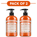 Dr. Bronner's Tea Tree 4-in-1 Organic Sugar Soap 355ml Pack of 2