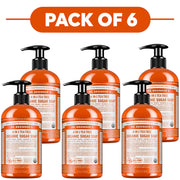 Dr. Bronner's Tea Tree 4-in-1 Organic Sugar Soap 355ml Pack of 6
