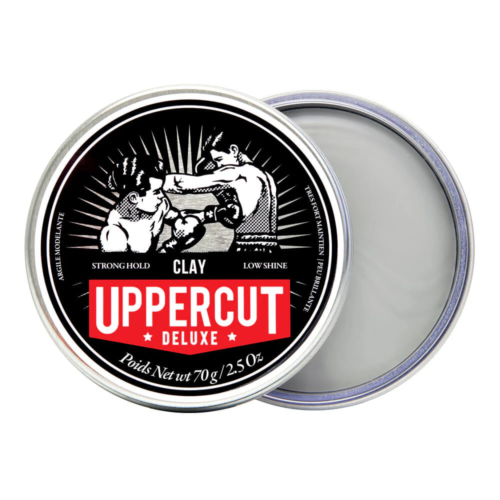Uppercut Deluxe Hair Clay Strong Hold Matte Finish - 70g